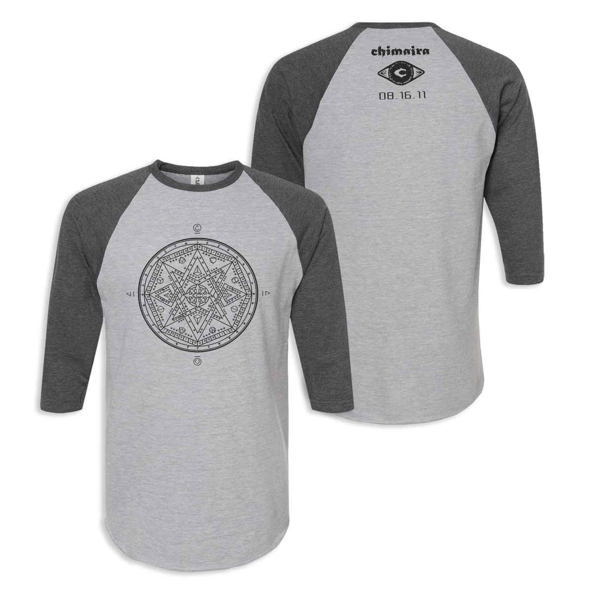 Grey Raglan