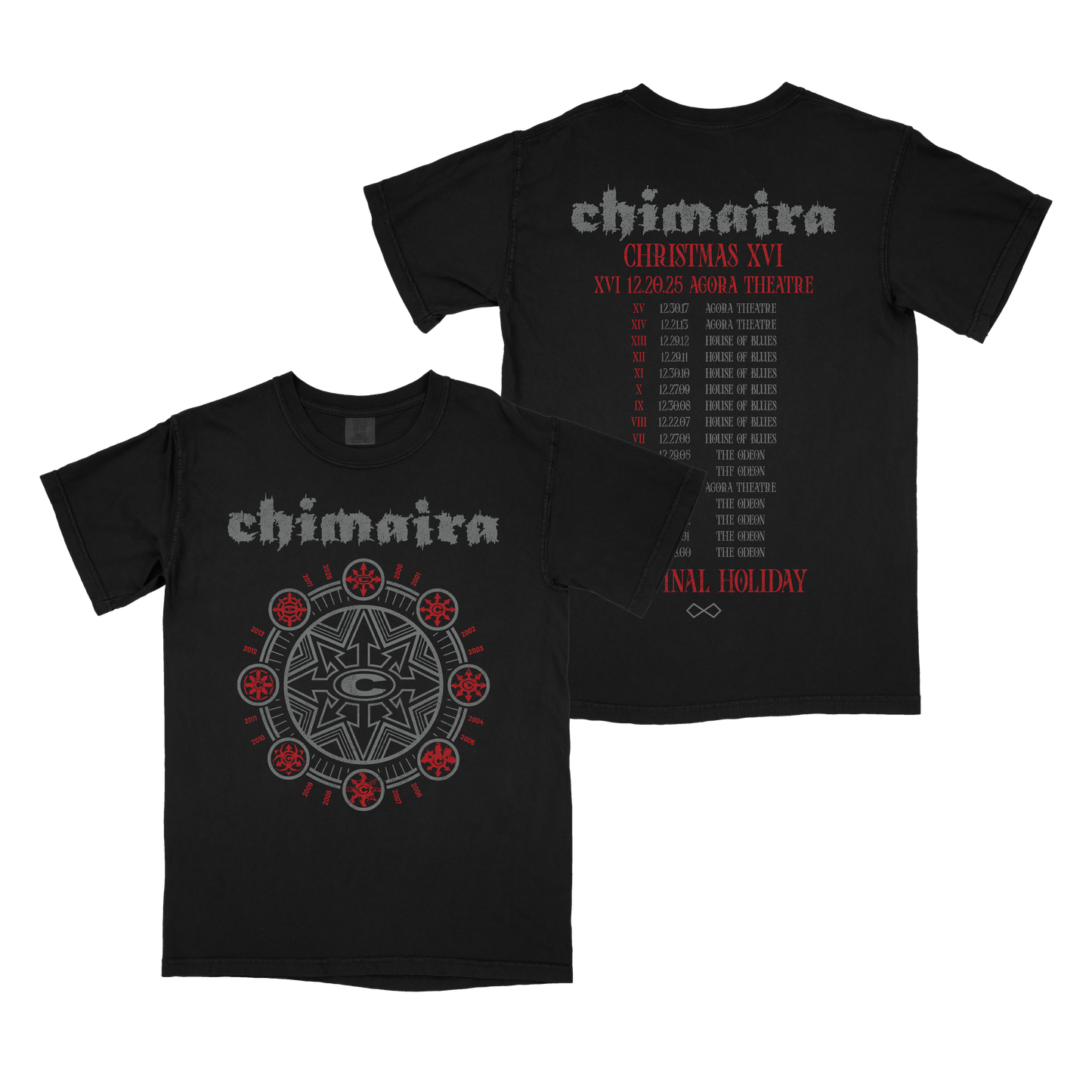 CCXVI Event Gray/Red T-Shirt